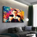Ver imagem 4 de Quadro O Lobo de Wall Street:90x60 cm/PRETA