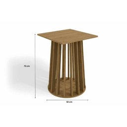 Base Mesa de Jantar Lavanda BA45 Madeirado s/ Tampo Freijó - Kappesberg - 2