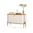 Ver imagem 2 de Cômoda Pequena Irondale Off White Nature Bronze