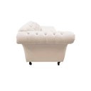 Ver imagem 6 de Recamier Decorativo Divã Styllus Lado Direito Suede Marfim