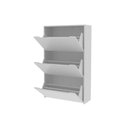 Ver imagem 1 de Armário Sapateira Solteiro Sa-3405 C/ 3 Portas Branco - Tecno Mobili