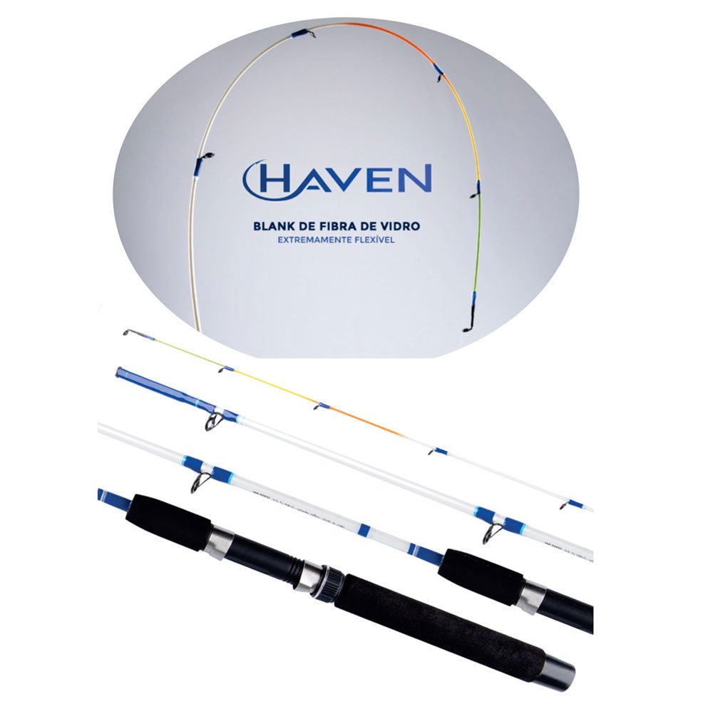 Kit Pesca Ultra leve Vara Haven 1,80m e Molinete Granada - 4