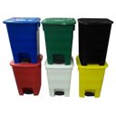 Ver imagem 3 de Kit 6 lixeiras de pedal para coleta seletiva
