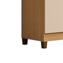 Ver imagem 5 de Roupeiro 4p 2g Moden 3565 100 Cm Carvalho Am Off White Incp