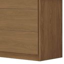 Ver imagem 3 de Mesa De Cabeceira Para Quarto 3 Gavetas Versátile F08 Freijó - Mpozenato