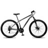 Bicicleta Aro 29 Aço Suspensão 21 Marchas Sport Dropp - 19 - Cinza - 1
