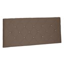 Ver imagem 1 de Cabeceira Painel Queen 1,60m Tânia Suede Caramelo - Pallazio