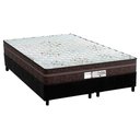 Ver imagem 1 de Cama Box Queen: Colchão Molas Ensacadas Probel MasterPocket ProDormir Evolution + Base CRC Suede Bla