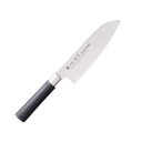 Ver imagem 1 de Faca Santoku Satake 290mm c/ Lamina 170mm Aço Inox com Molibdenio e Cabo em Resina PP Prova de Água