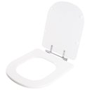 Ver imagem 2 de Assento Sanitário Acrílico Vogue Plus Branco para vaso Deca