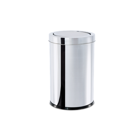 Lixeira de Inox 21,2 Litros com tampa basculante - Brinox