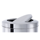 Ver imagem 2 de Lixeira de Inox 21,2 Litros com tampa basculante - Brinox