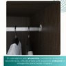Guarda Roupas Casal 100% Mdf 6 Portas 5 Gavetas Moscou Ripado - Mais Móveis Newcanion/offwhite - 9