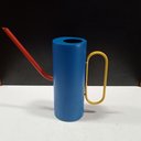 Ver imagem 4 de Vaso Decorativo Enfeite Metal 23x25x25cm Azul