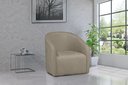 Ver imagem 1 de Kit 2 Poltronas Decorativa Julia Veludo Bege - Lm Decor