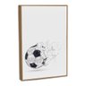 Quadro Decorativo Football com Moldura Filete - 2