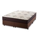 Ver imagem 5 de Conjunto Cama Box Queen c/ Molas Ensacadas Allura Marrom 158x198x58