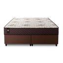 Ver imagem 6 de Conjunto Cama Box Queen c/ Molas Ensacadas Allura Marrom 158x198x58