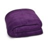 Cobertor Manta Casal Microfibra Roxo - Linha Avulsa - 2