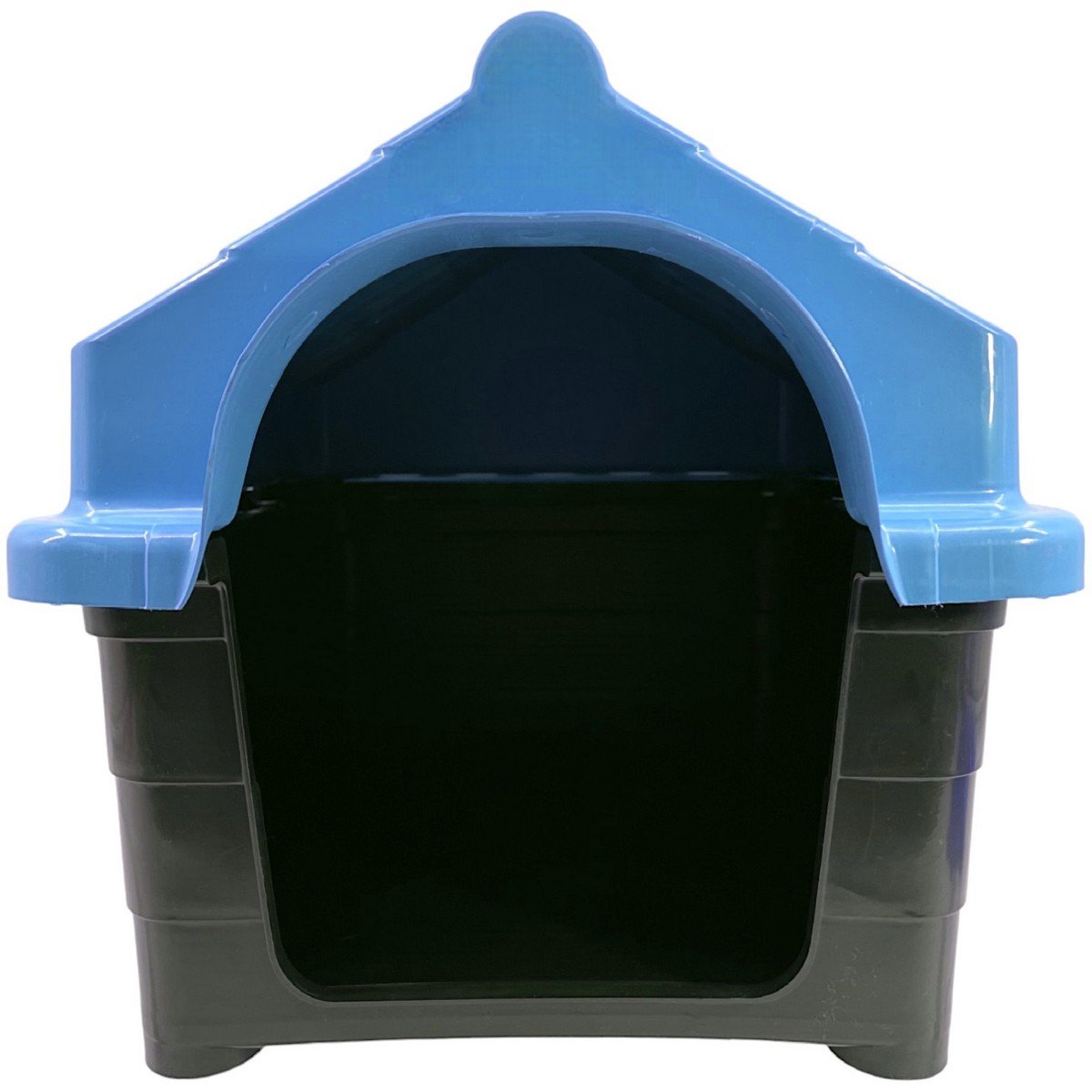 Casinha Cristino Tam. N2 Pet Cachorros Cães Casa Plástico Resistente - Azul