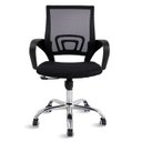 Ver imagem 2 de Kit 10 Cadeiras Diretor Secretaria Home Office Escritorio New Java Preta