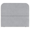 Ver imagem 6 de Cabeceira Casal 140 Cm com Frame Alana Boucle Cinza Artte