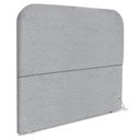 Ver imagem 1 de Cabeceira Casal 140 Cm com Frame Alana Boucle Cinza Artte