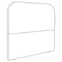 Ver imagem 5 de Cabeceira Casal 140 Cm com Frame Alana Boucle Cinza Artte