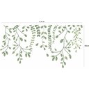 Ver imagem 2 de Adesivo de Parede Folhagens e Folhas Verdes Roda Teto