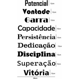 Adesivo de Frases Motivacionais para Escadas - 2