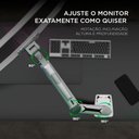Ver mais imagens de Suporte Articulado Gamer de Mesa para Monitor 17 a 35 Polegadas até 9kg Pistão a Gás Elg F80SKIN-W