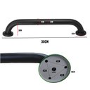 Ver imagem 6 de Alça de Apoio Barra Inox Kit 5 Unidades 30cm 40cm 50cm 60cm 80cm Segurança Cadeirante Idoso Banheiro