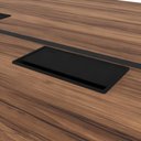 Ver imagem 6 de Mesa Plataforma Dupla para Escritório Home Office 90x120cm VRA9014 Cor Sevilha/Preto - Web Office