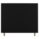 Ver imagem 4 de Cabeceira Cama Box Solteiro Cairo 90cm Suede Preto - Abmaza
