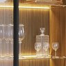 Conjunto Cristaleira 2 Portas de Vidro Guanabara com Led e Buffet Sala de Jantar 4 Portas Vitória - 10