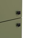 Ver imagem 4 de Paneleiro Kappesberg Pixel 2 Portas Canela/verde Frevo 50cm