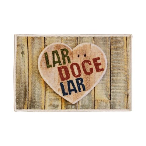 Capacho Antiderrapante Clean 33 Bege 0,40x0,60m