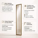 Ver imagem 6 de Guarda Roupa Modular 5 Portas Reflecta com Mesa Altezza Clean Freijó