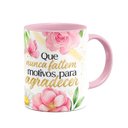 Ver imagem 3 de Caneca Motivação - que Nunca Falte Motivos - B-pink