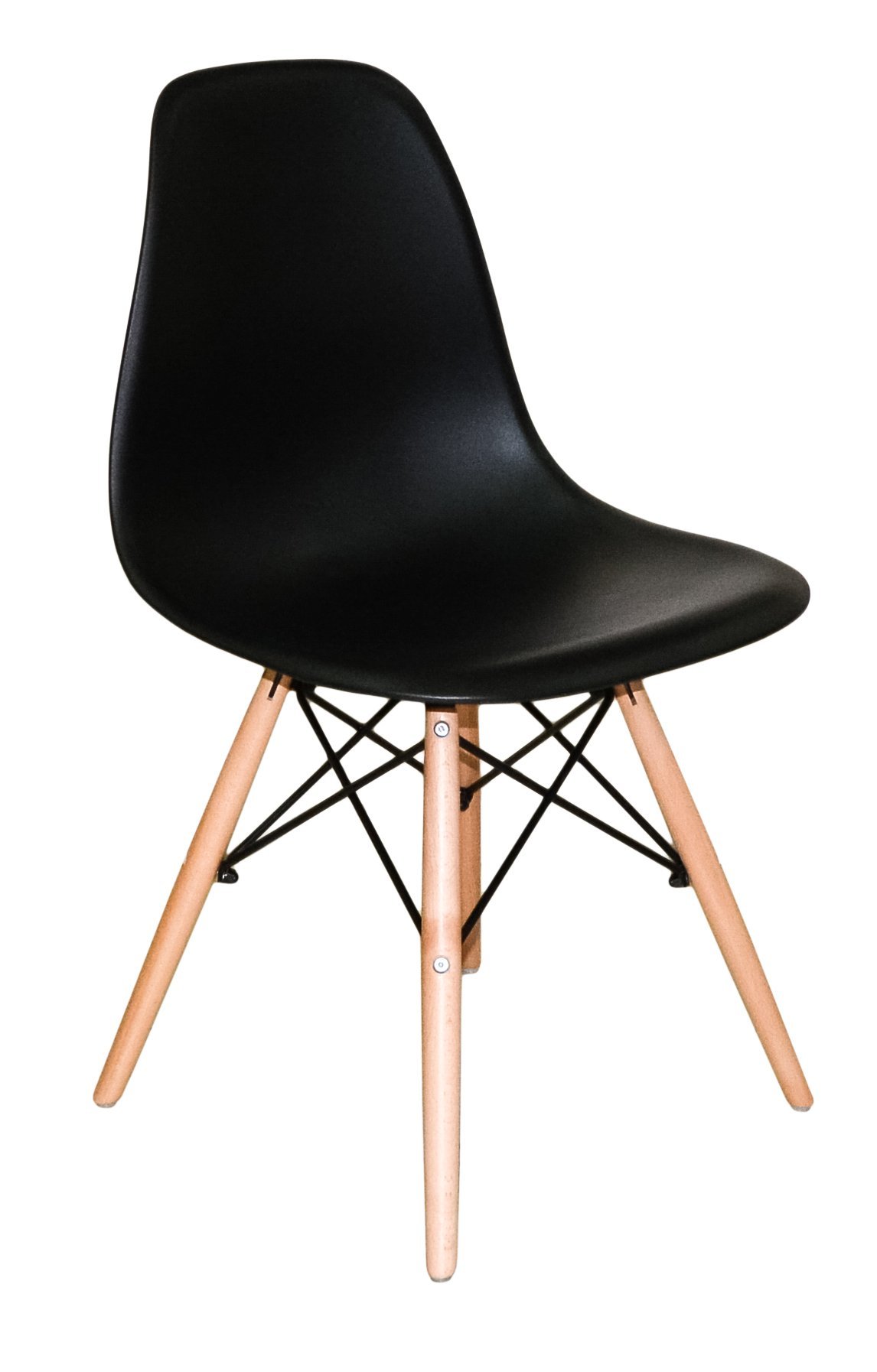 Kit 4 Cadeiras Charles Eames Eiffel Preto - 2