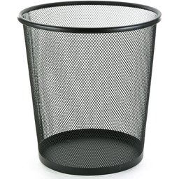 Lixeira para Escritório Aramado 13l Preto - 1