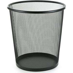 Lixeira para Escritório Aramado 13l Preto
