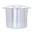 Ver imagem 1 de Caldeirão Panela Grande Industrial Alumínio Nº 40 - 49 Lts