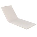 Ver imagem 1 de Almofada para Espreguiçadeira Colchonete Branco 123organizei