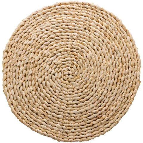 Americano Fibra Natural Estilo Rústico 38cm