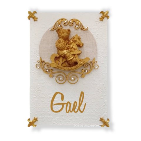 Enfeite Porta Maternidade Ursinho