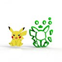 Ver imagem 1 de Cortador Pokemon Pikachu Modular 6 Cm