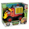 Carro Friccao Dino Transporte Co Luz e Som Dm Toys - 2