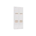 Ver imagem 1 de Torre Quente de Cozinha Paneleiro Diamante Aço C/ 6 Portas 70cm Branco - Telasul