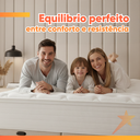 Ver imagem 5 de Colchão Solteiro Molas Ensacadas Real Pillow Top 88x188x27cm Branco Inducol